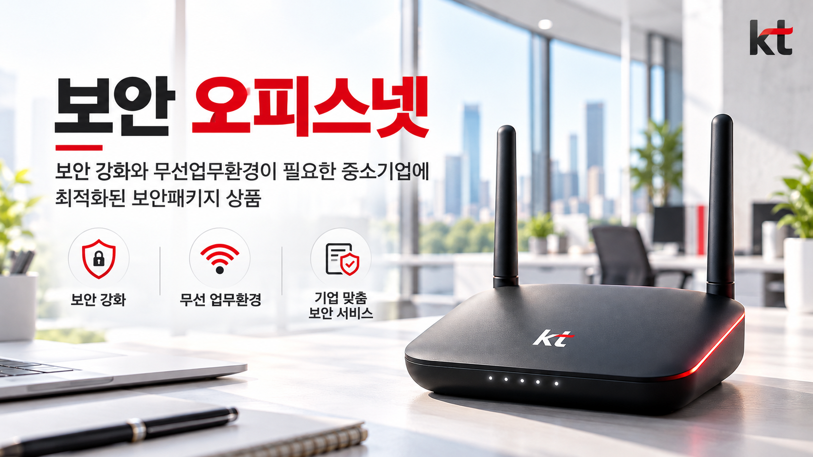 KT법인인터넷 보안오피스넷 구성